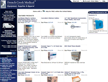 Tablet Screenshot of frenchcreekmedical.com